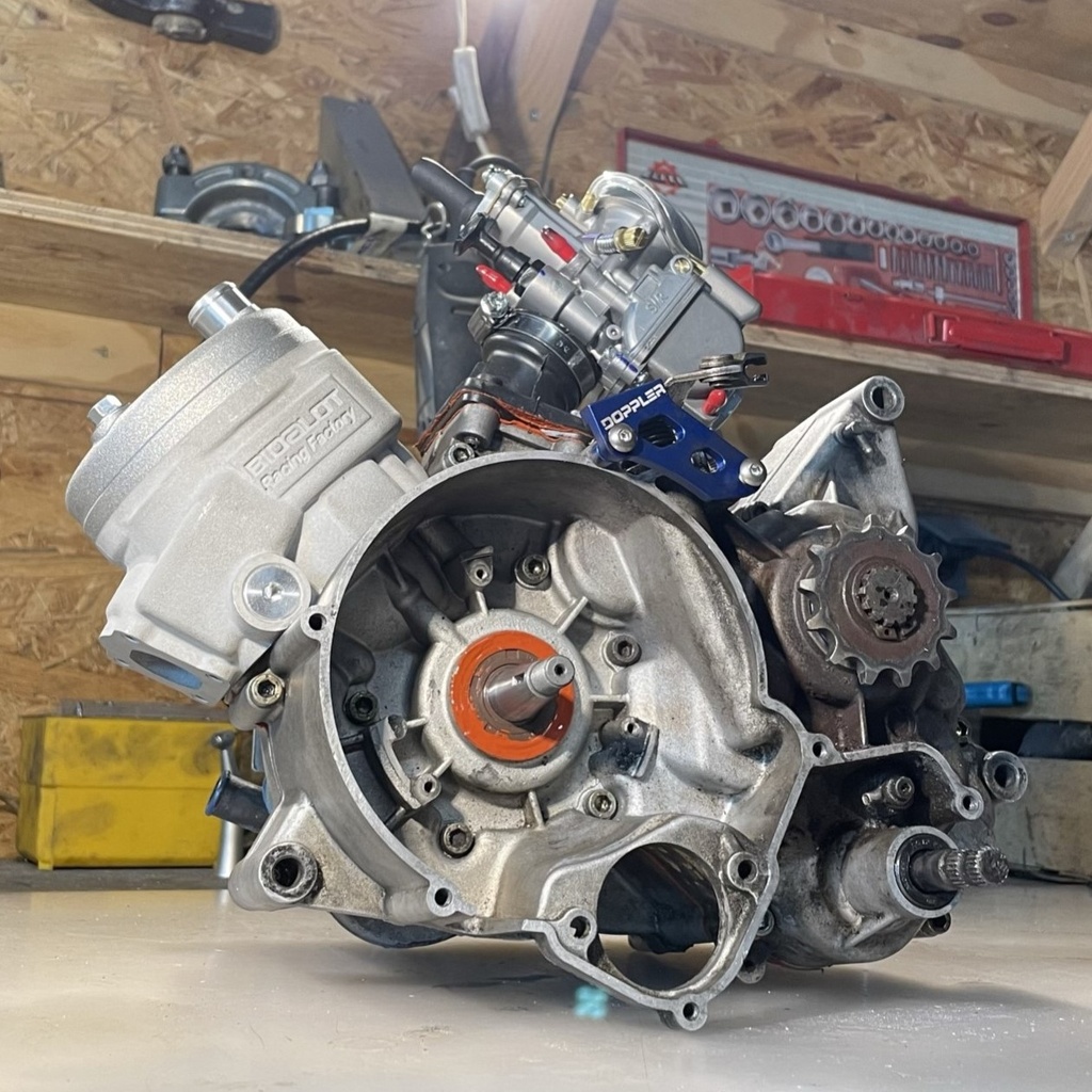 Bloc Moteur AM6 D'occasion - Marque Beta - Pour Scooter, Moto - Fonctionnel Avec Traces D'usage
